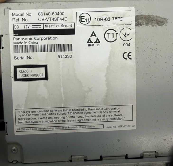 Продам автомагнитолу