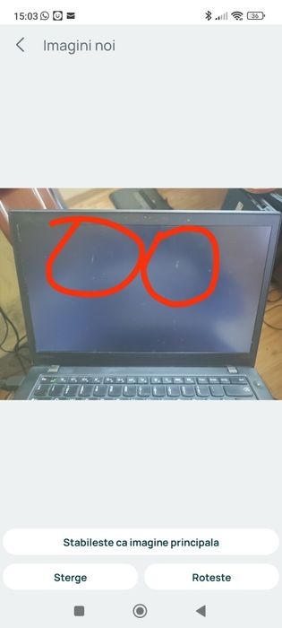 Display 14,0 Led Slim cu 40pini cu Touchscreen LP140WF5 SP K1 - T460s