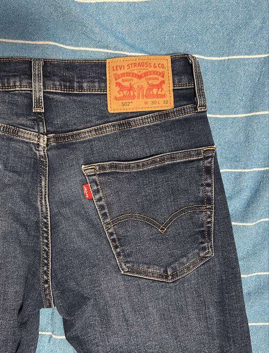 Levi’s 502 Taper мъжки дънки W30 L32 – тъмносини