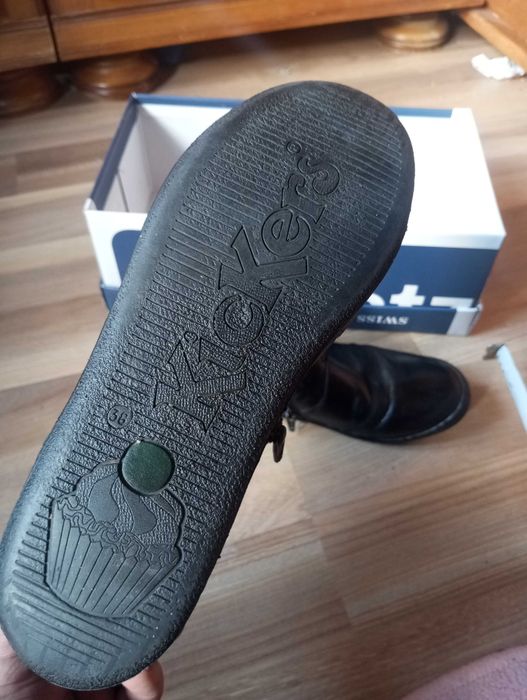 Ghete Kickers 38 piele interior și exterior copii