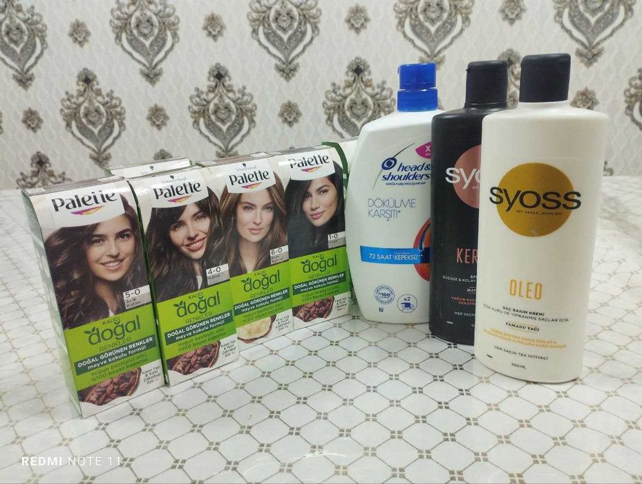 Оптим Туркия моллари Шампун балзам соч краска Зубной шотка  сотилади