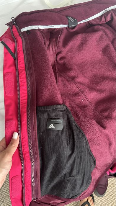 Дамско или детско ски яке Adidas 10к и апрески 37/38