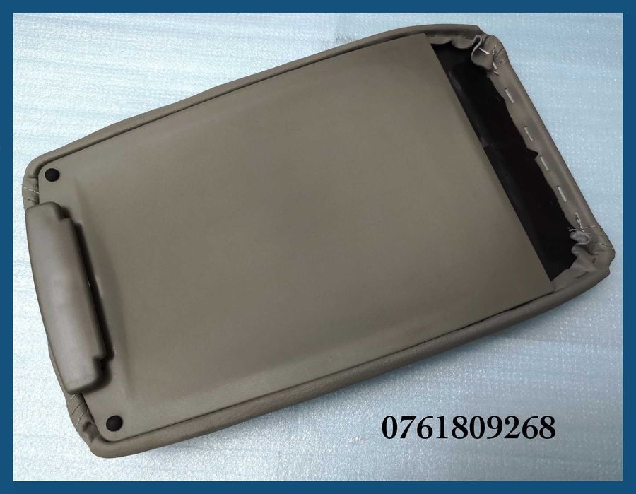Capac cotiera piele ecologica Audi A6 C6 4F (2005-2011) Gri