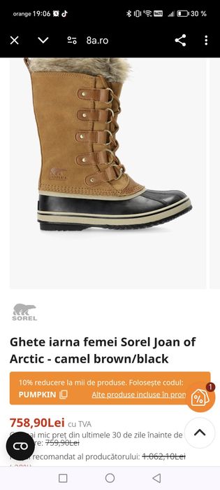 Cizme zăpadă Sorel