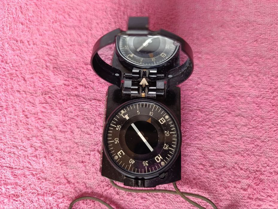 Компас военный Медная тарелка Открывалка Олимпиада СССР