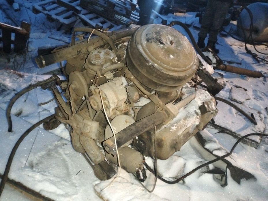 Ямз 236 вместе с КПП МАЗ