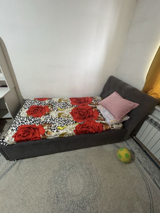 Мягкие две кровати