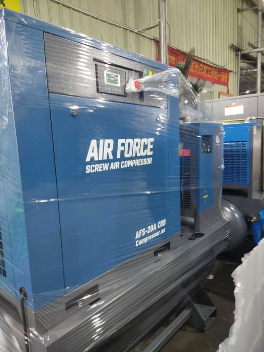 Винтовой компрессор Air Force AFS-20A CRD с осушителем на ресивере