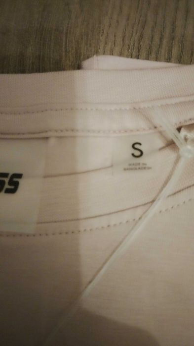 Дамска Блуза с къс ръкав Guess, S, nude