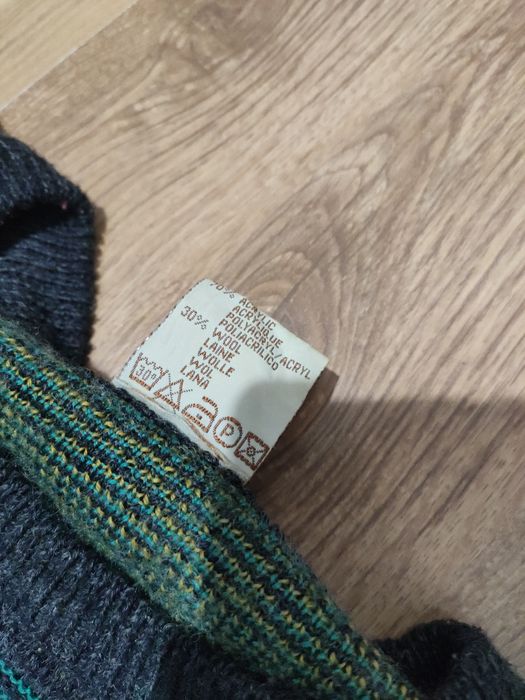 Pulover mix lână Bird Watching mărimea L