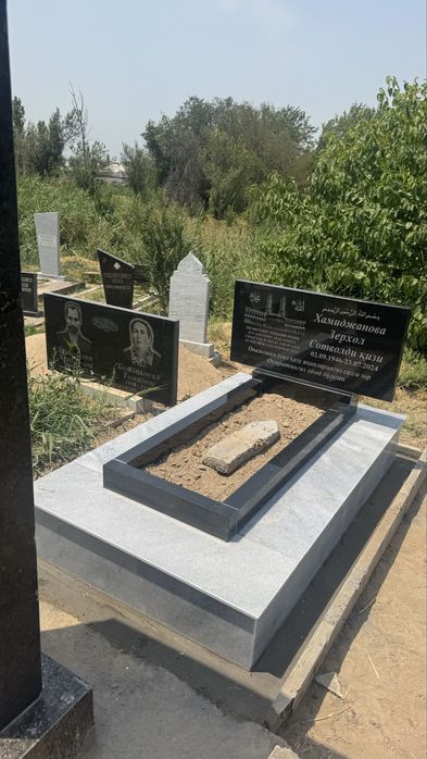 Изготовление памятников. Ёдгорликлар тошлари.