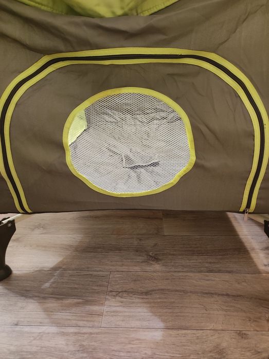 Манеж с люлькой, двойным дном, игровой