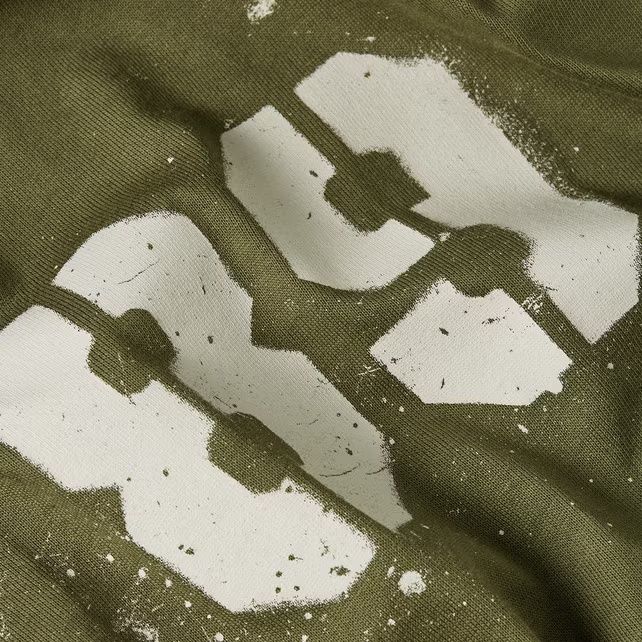 Уголемена тениска G-Star Raw Sprayed L , XL нова мъжка зелена