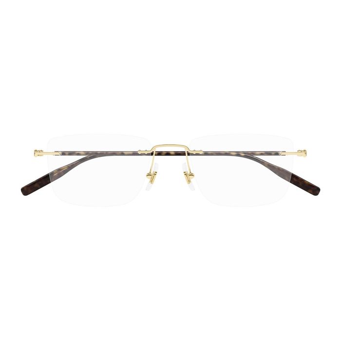 Montblanc MB0431O 003 Gold - Men's Optical Frames 53mm