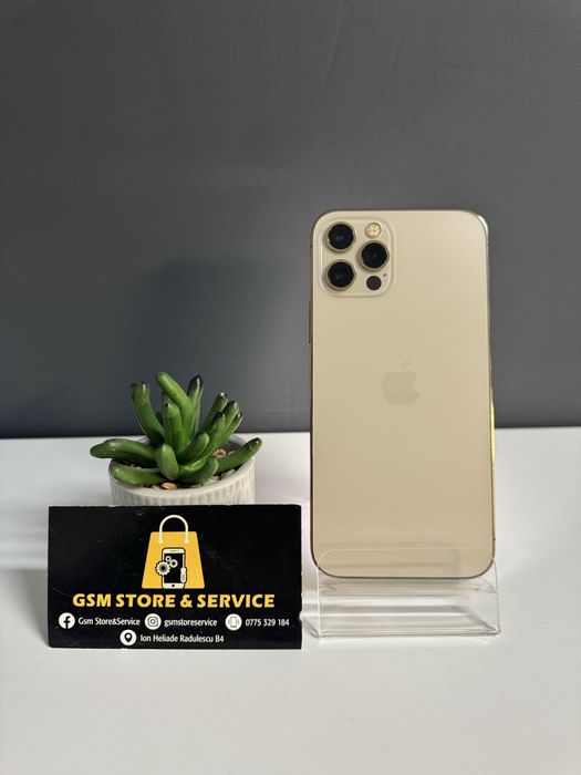 Iphone 12 Pro 256Gb Gold 2 Ani Garantie Gsm Store&Service