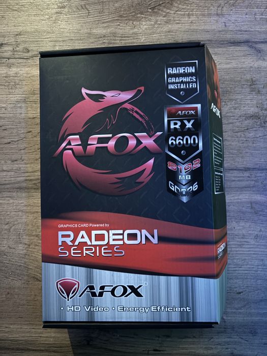 Продам RADEON RX 6600