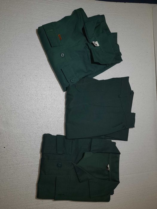 Compleu salopeta lucru nr 50 Verde culoare Germania NOI nepurtate