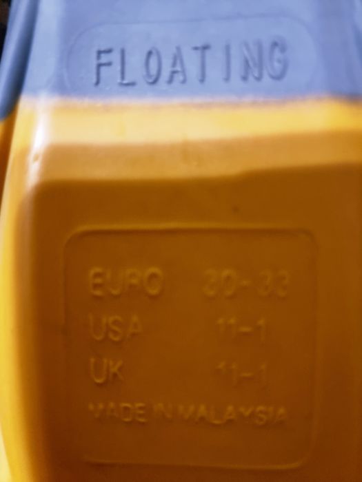 Ласты для плавания детские