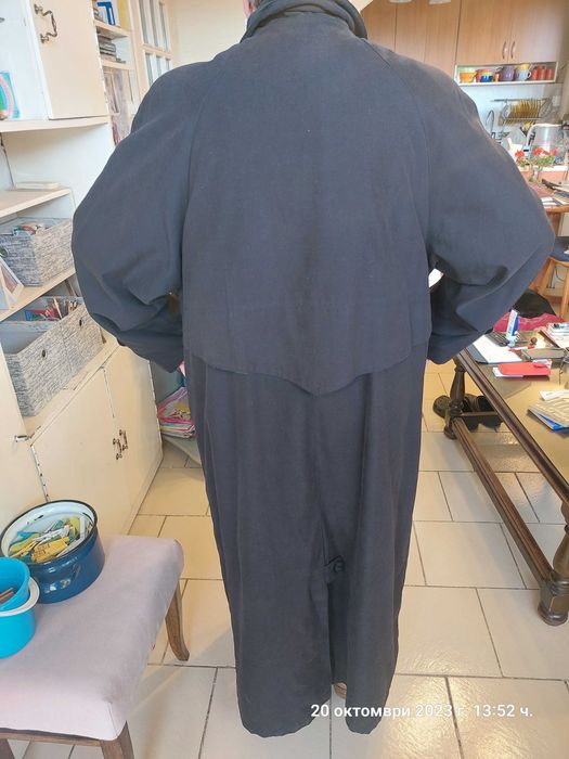 Палто дамско черно