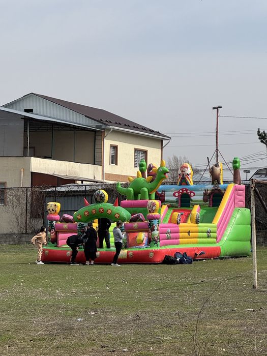 Аренда батутов  по размерам