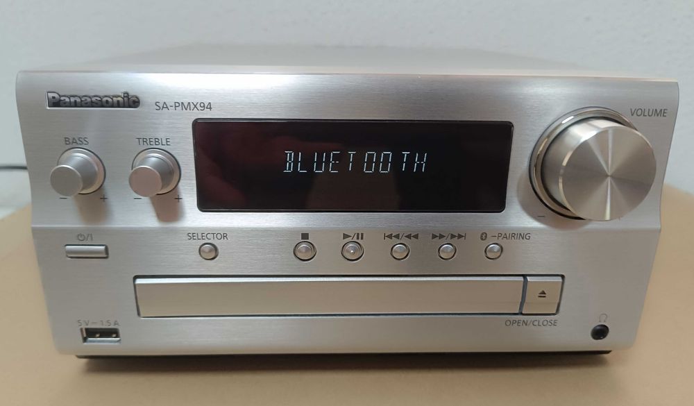 Panasonic PMX94EG-K ,Bluetooth,USB,CD,Telecomanda originala ,2x60 watt