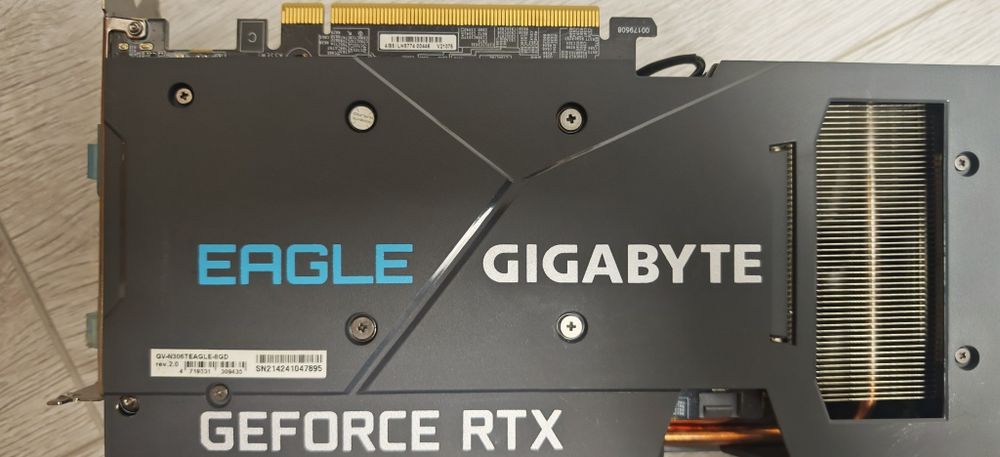 Placa video RTX 3060 Ti Gigabyte Eagle OC 8Gb Rev. 2.0