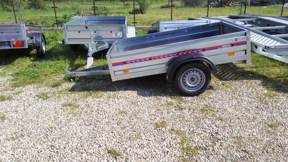Remorca 750kg, Repo RRS ( 210cm x 115 cm), 1 axa, NOUA, OFERTA!