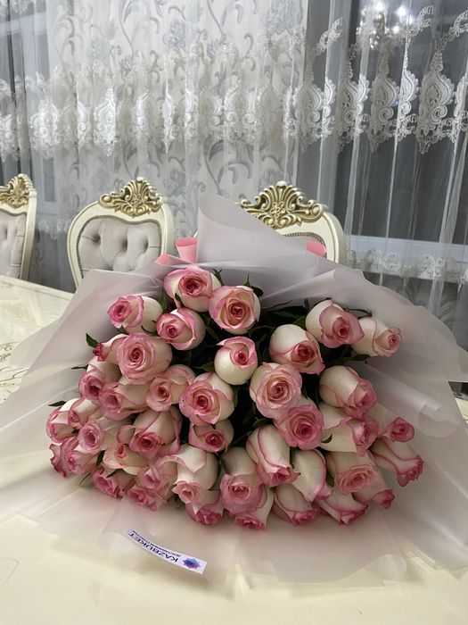 Свежие цветы.