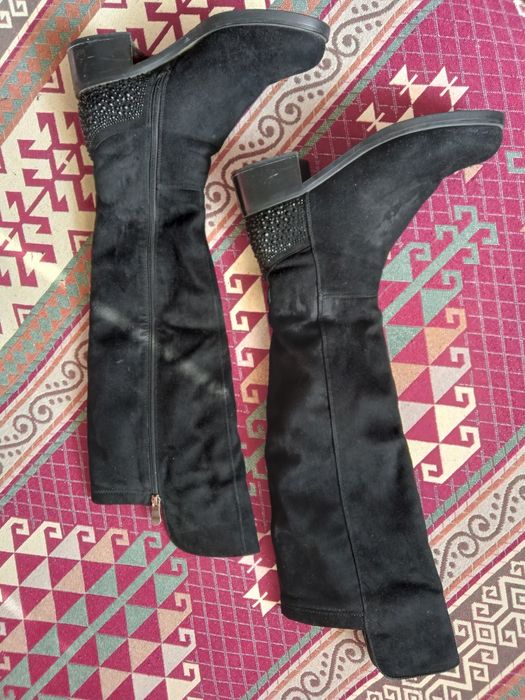 Женские сапоги ботфорты