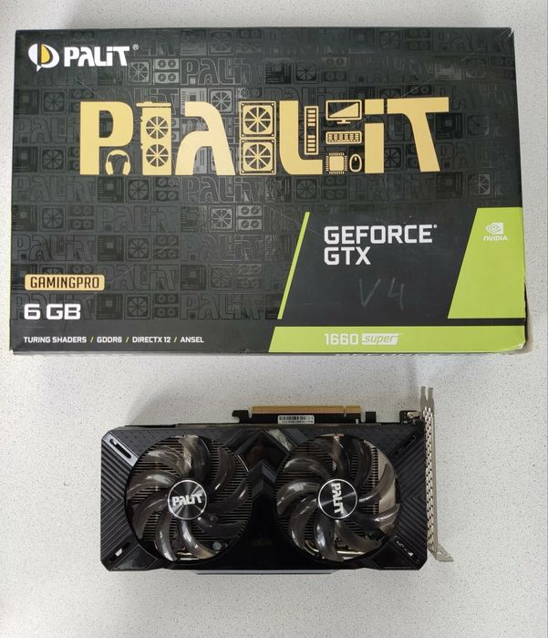 Видеокарта GTX 1660 Super 6GB NVIDIA Geforce
