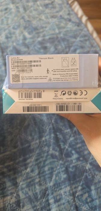 ZTE Nubia Air чисто нов неразпечатан, 2Г гаранция!