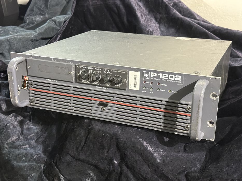 Усилитель electro voice p1202 с модулем ( кроссовером в комплекте)