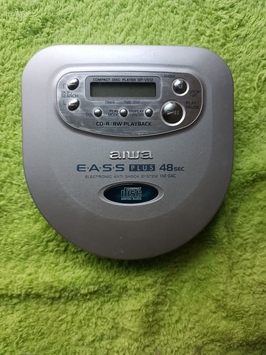 CD player Aiwa cu memorie antiskip