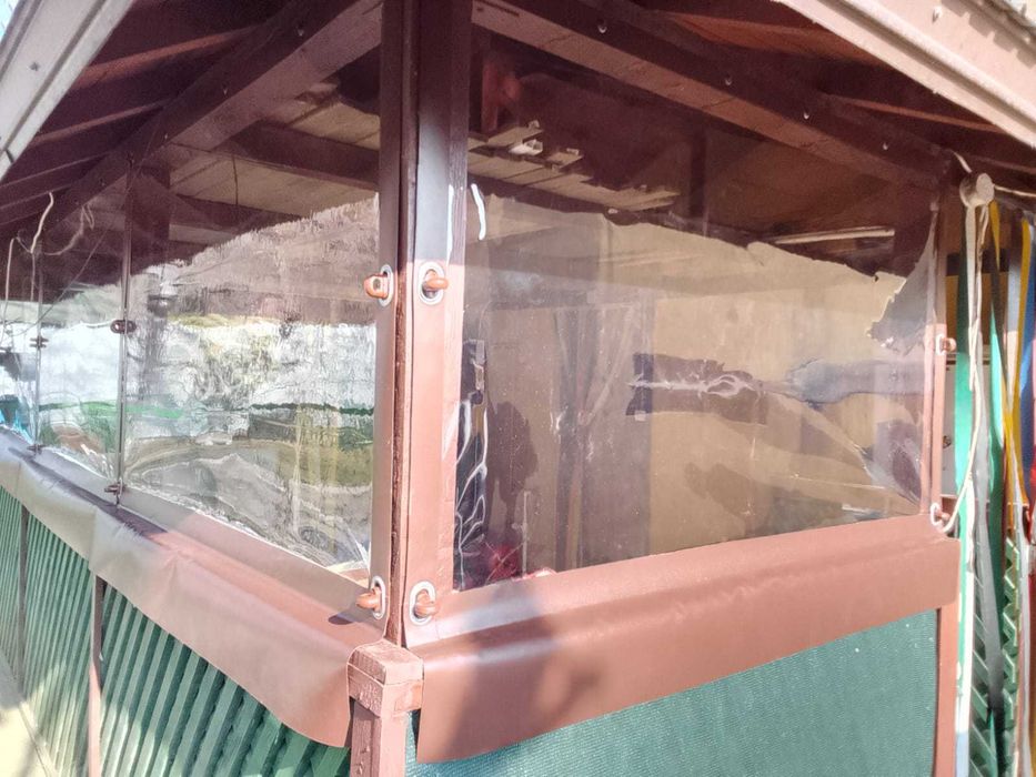 Folie cristal pentru terase