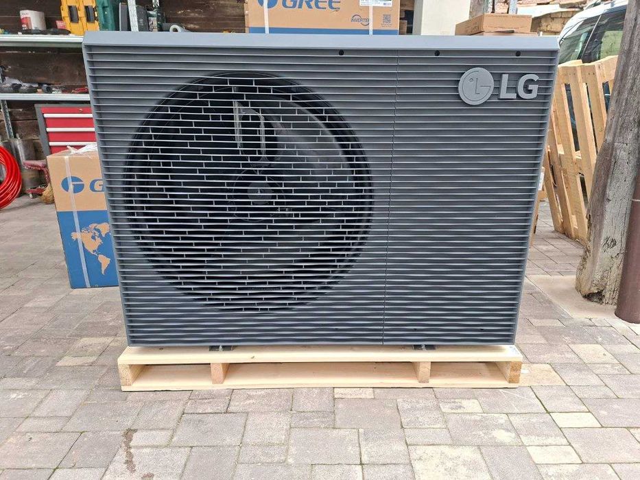 Термопомпа въздух-вода - LG Therma V Monoblock 16kW|Отопление + охлаждане