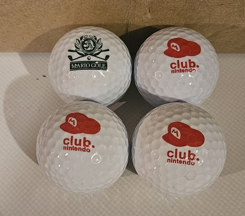 Super Mario голф топки - сет 4 бр. - Nintendo Club