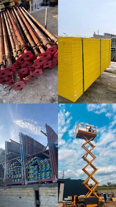 Închiriere popi metalici , schele , sistem cofraj ,nacelei