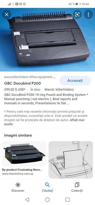 aparat de spiralat documente GBC DOCUBIND P200