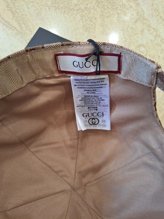 Шапка с козирка  Gucci
