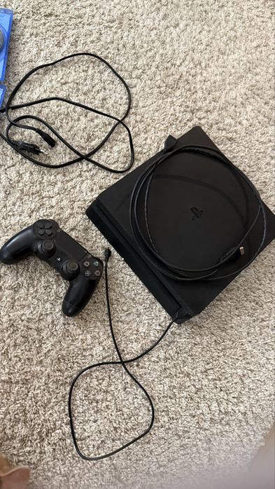 Ps4 slim 1 tb, jocuri, controller