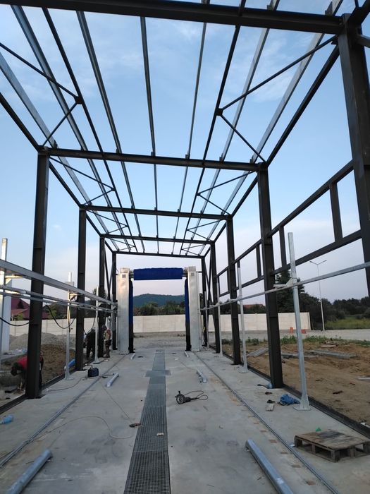 Vând hală metalică conform proiectului dvs lucrăm fără avans