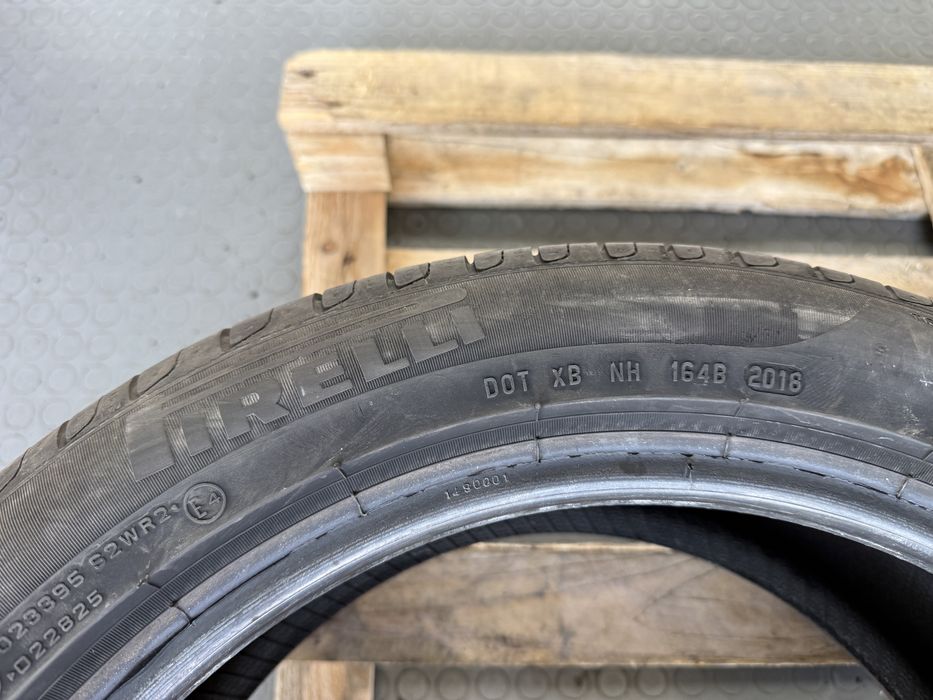 4бр. ОТЛИЧНИ Летни Гуми С Борд 215/50R/17 -PIRELLI- DOT:2018- 6.6мм+6.1мм *120€ за Комплект*