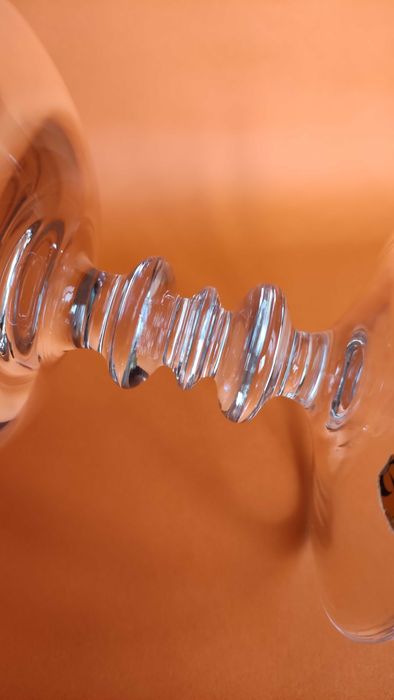 Немска кристална купа на столче