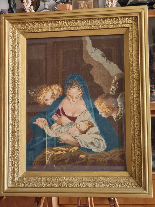 Продавам гоблен " Свята нощ"