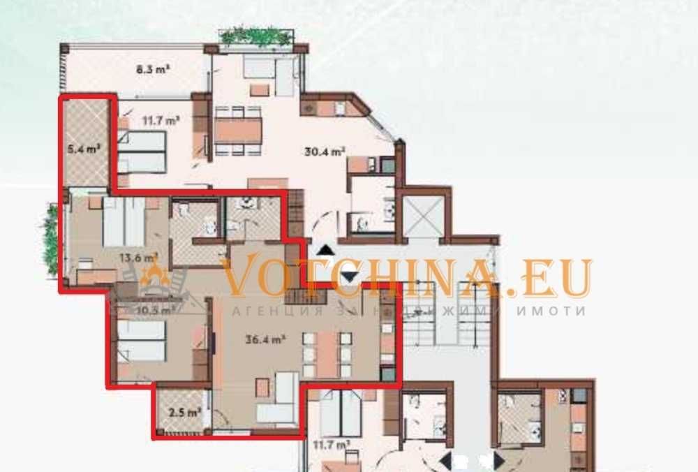 Продава се Тристаен апартамент в Созопол - 102 кв.м за 1450 €/кв.м - Снимка #1