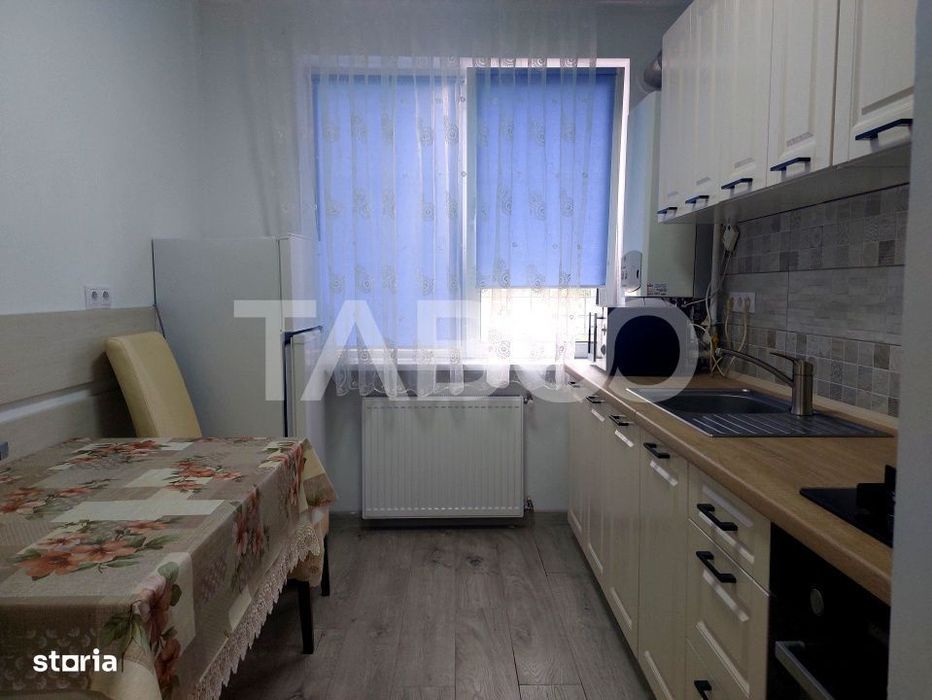 Apartament renovat recent 2 camere parter balcon zona Dioda Sibiu — fotografia 3