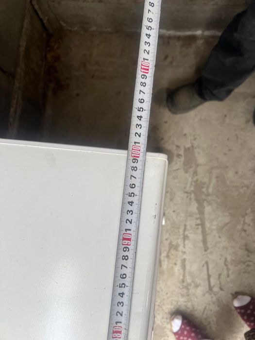 Белый морозильник