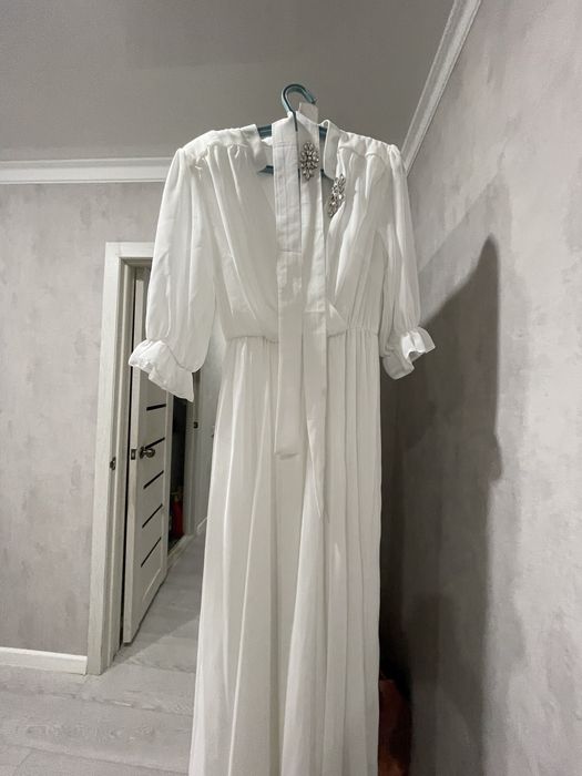 Платье, тойское платье, койлек на той, белое платье