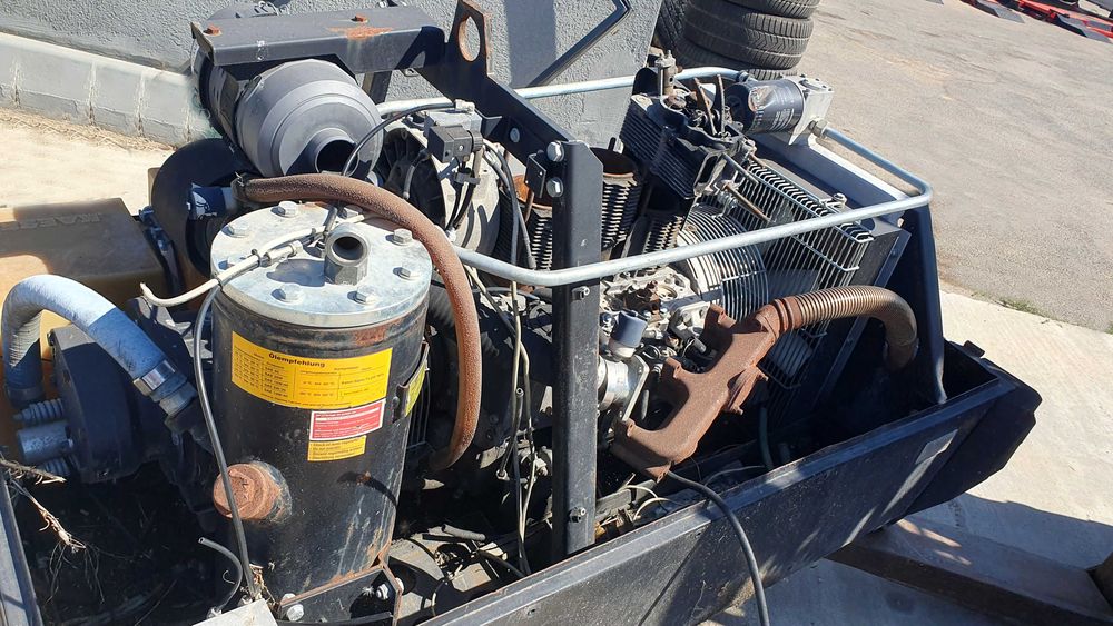 Piese motocompresor Kaeser M32, 7 bari, motor diesel Lombardini