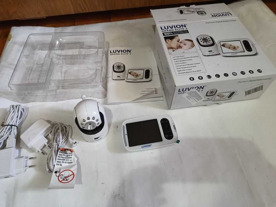 Monitor supraveghere Luvion Grand Elite 2/baby monitor bebeluș